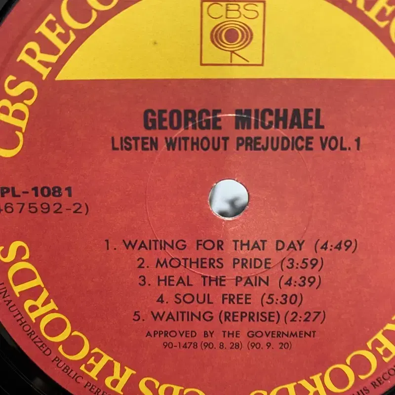 GEORGE MICHAEL LP / AA5101