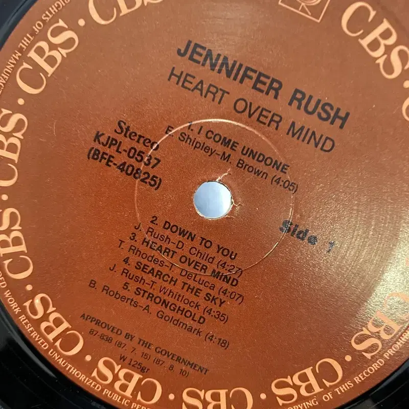 JENNIFER RUSH LP / AA5102