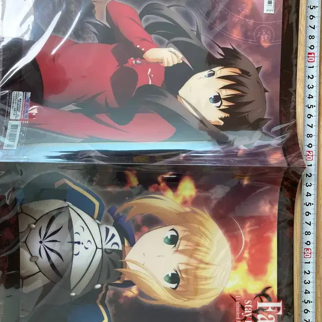 Fate UBW 클리어 파일 미개봉 (세이버, 토오사카 린 등)