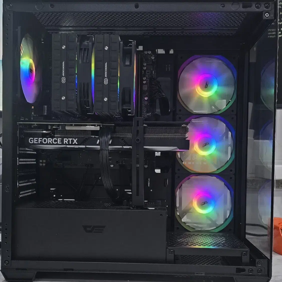 7800x3d,asus 4070ti super 초고사양 게이밍pc