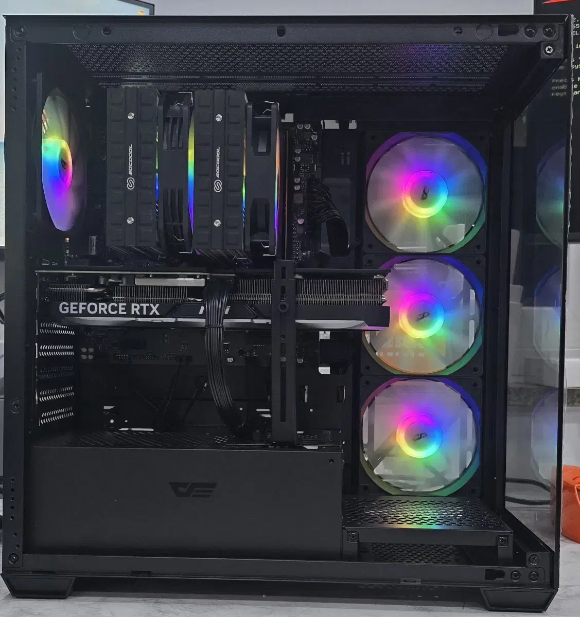 7800x3d,asus 4070ti super 초고사양 게이밍pc