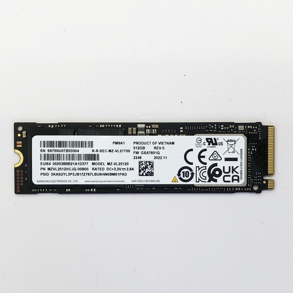 삼성전자 PM9A1 M.2 NVMe 512G