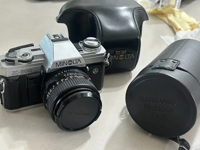 미놀타x300, 미놀타삼성 망원렌즈70-210mm