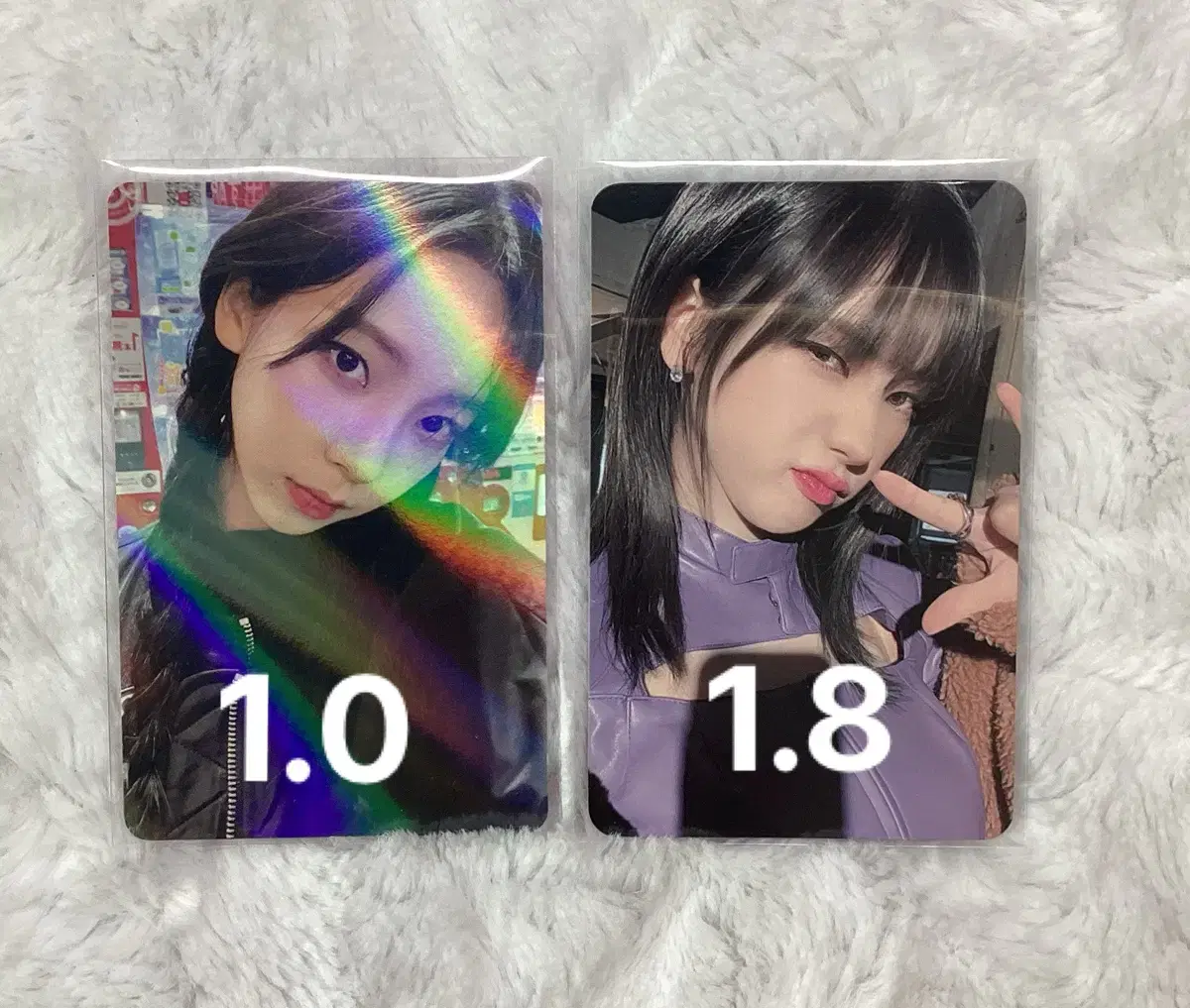 Aespa karina photocard Spicy Armageddon QQ Music