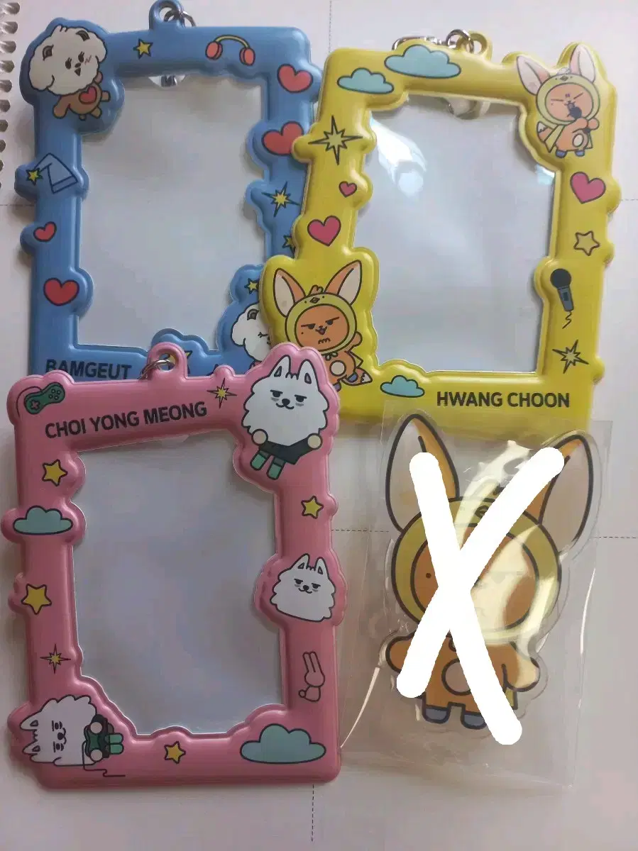 txt hornbatu photocard holder huangchunyi griptok papdang