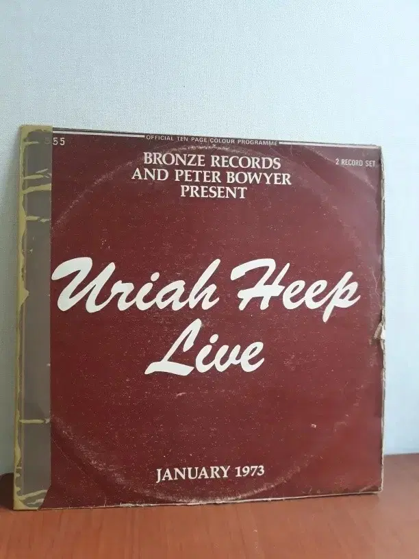 Uriah heep Live빽판엘피 2lp더블앨범 하드록밴드 Rocklp