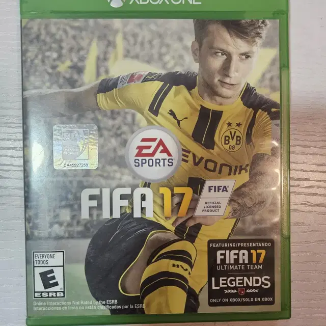 xbox one 피파17 FIFA17