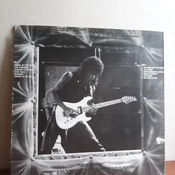 헤비메탈 기타리스트 Tony Macalpine 카피반엘피 바이닐vinyl