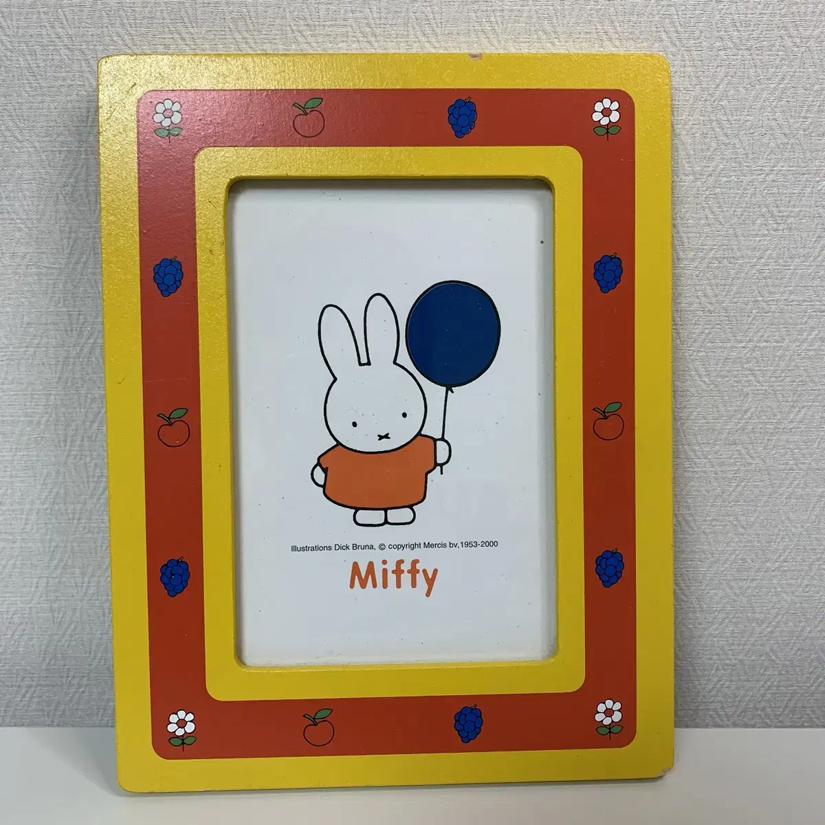 미피 액자 고전미피 문구 miffy