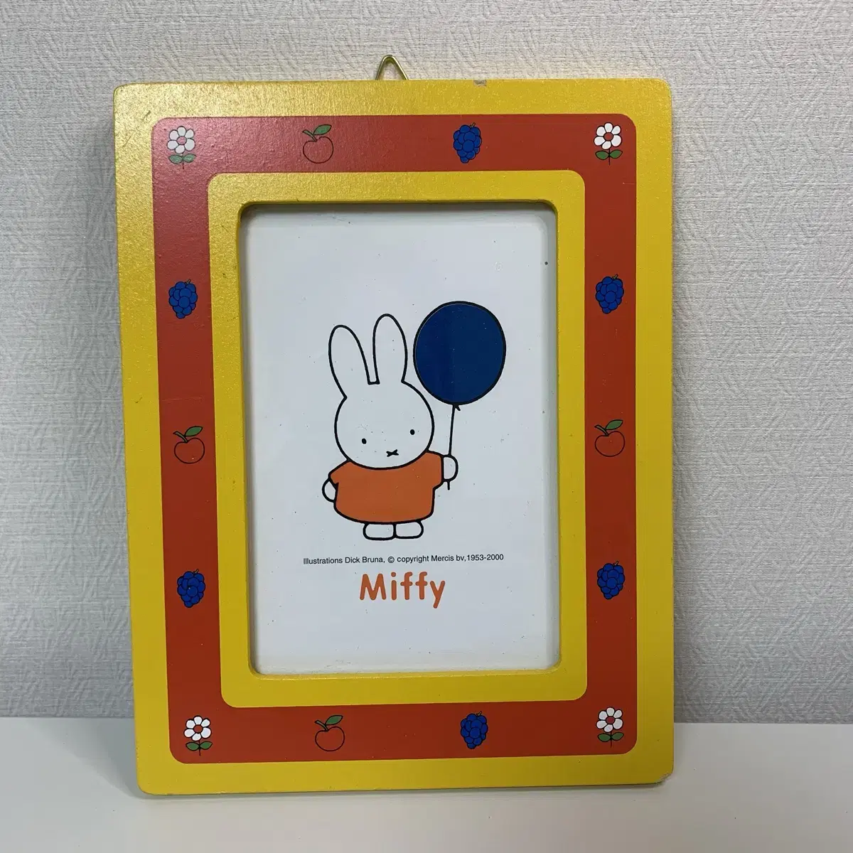 미피 액자 고전미피 문구 miffy