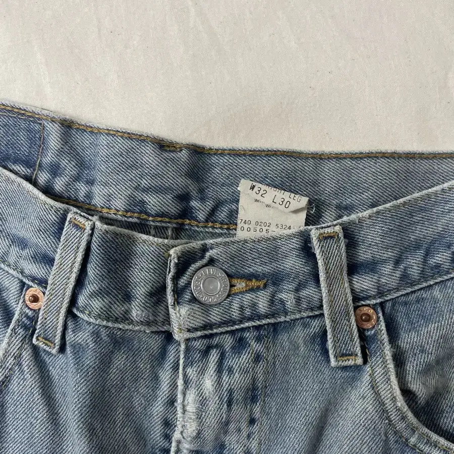 Levis 리바이스 505 연청 W32 L30