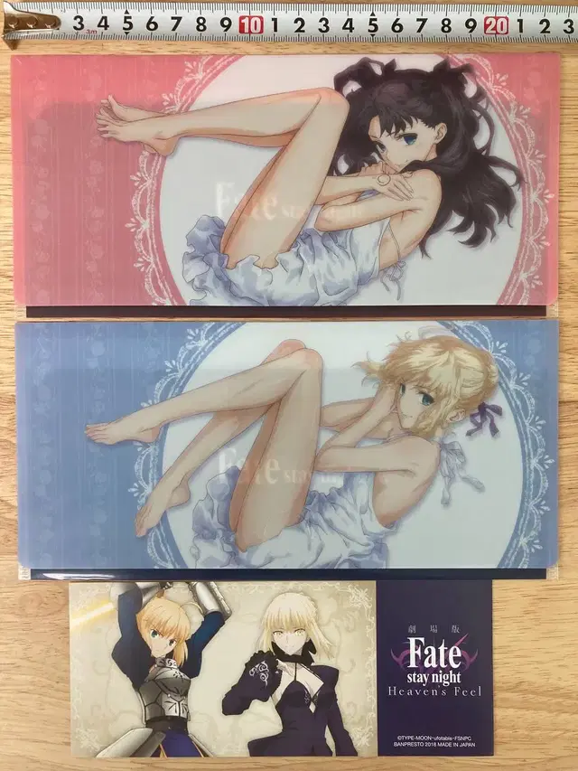 Fate 이치방쿠지 티켓 홀더 (세이버/린, 사쿠라x2)