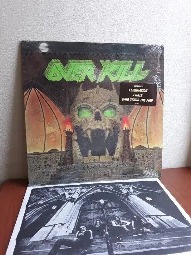 헤비메탈 Overkill 1989년 오리지널 미국엘피 바이닐 vinyl