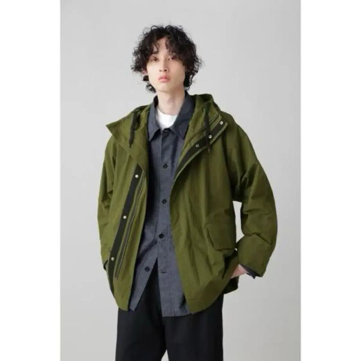 MHL. 23ss COTTON NYLON PLAINWEAVE JACKET