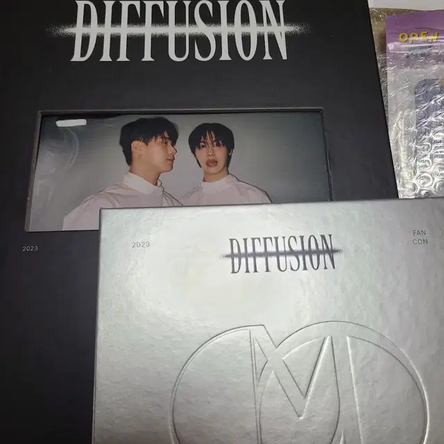 문빈 산하 디퓨전 DIFFUSION 팬콘 dvd&usb 일괄