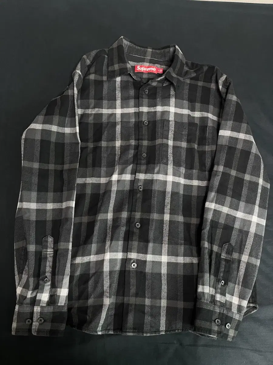 [S] Supreme Check Shirt