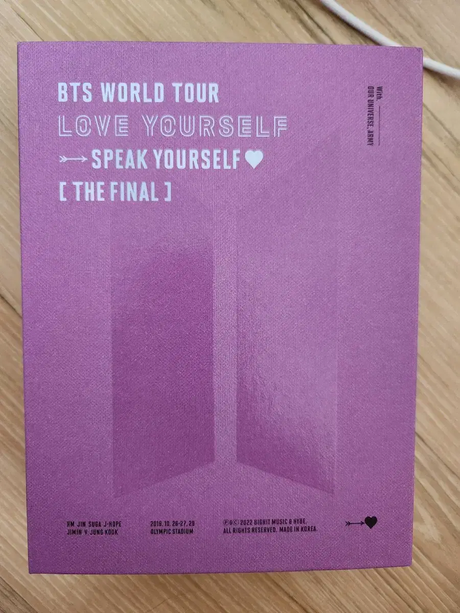 BTS Spike Your Own Final Seoul DVD