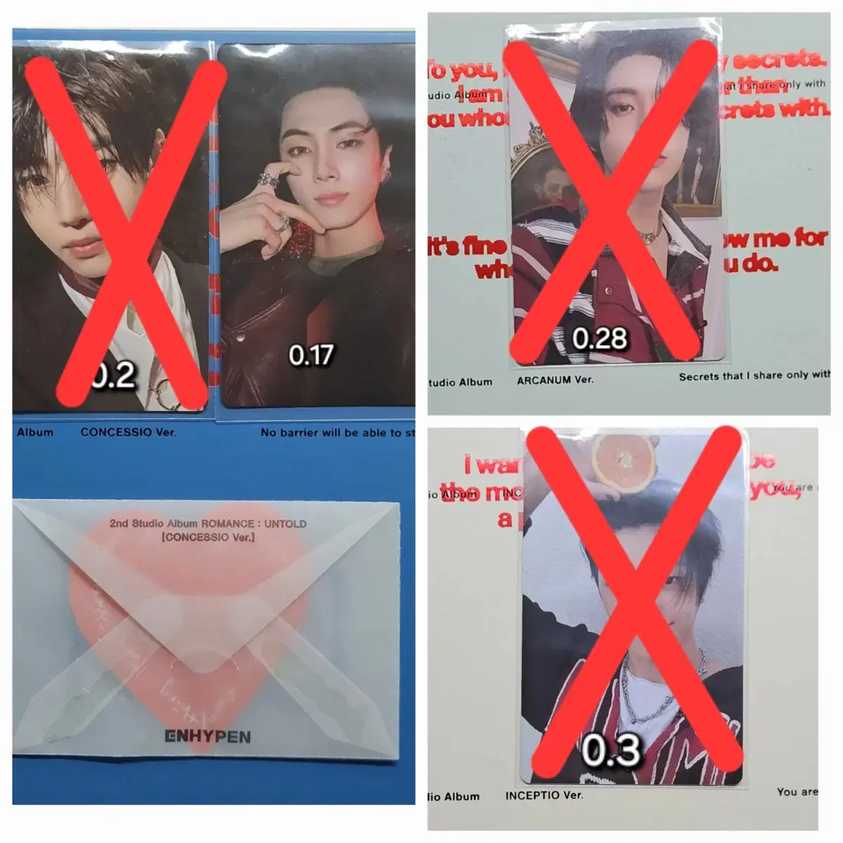 enhypen photocard jay jake Park Sunghoon