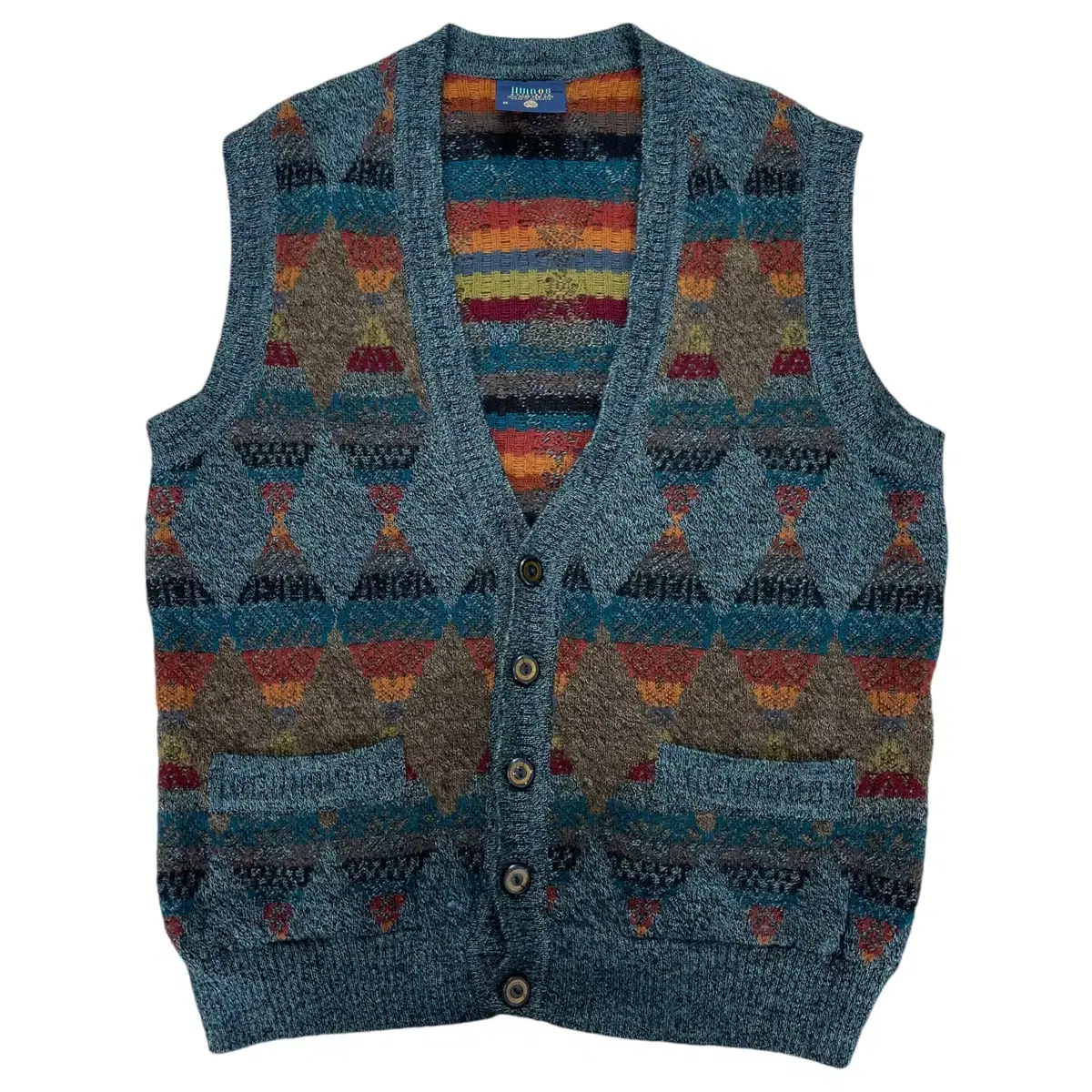 LIMNOS patterned knit vest