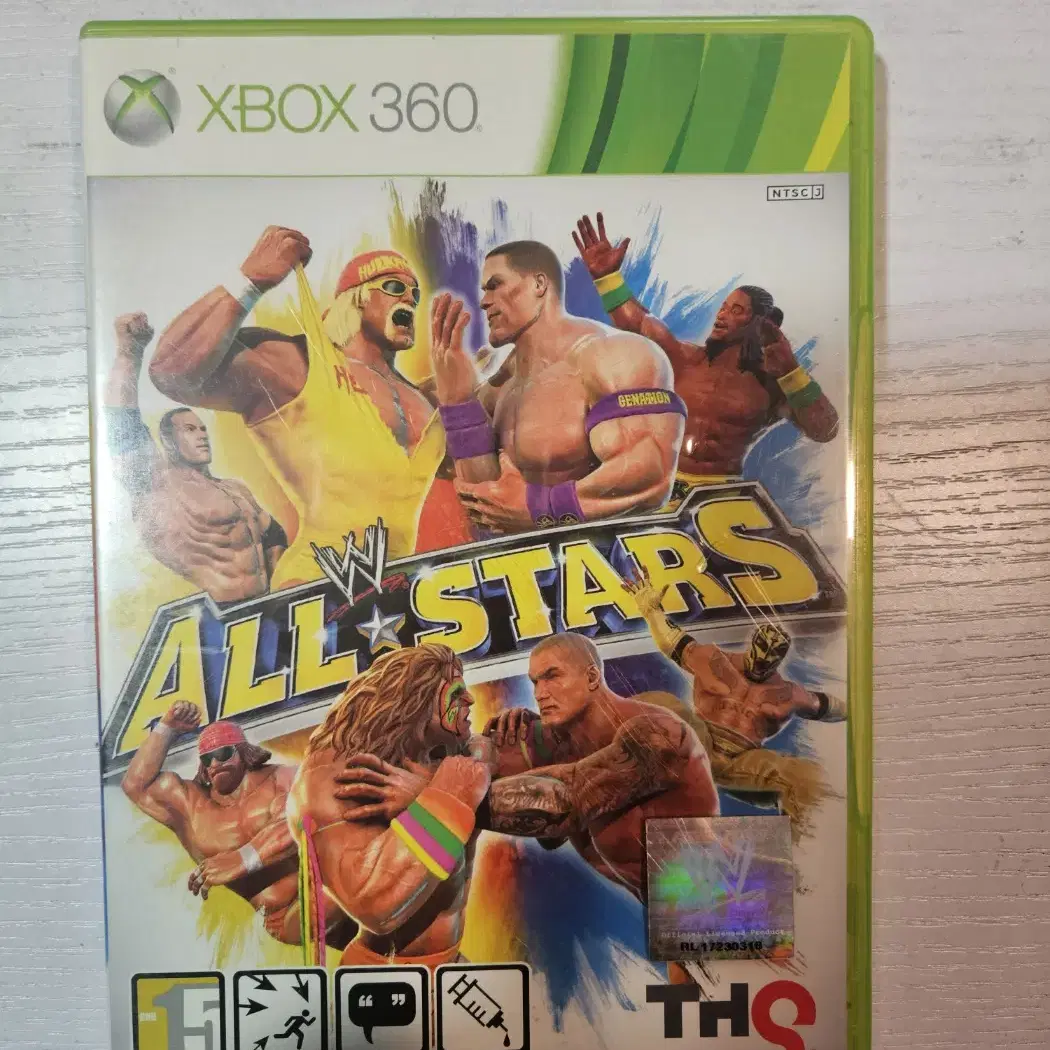 xbox360 wwe 올스타