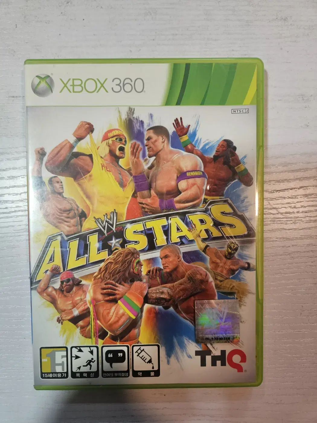 xbox360 wwe 올스타