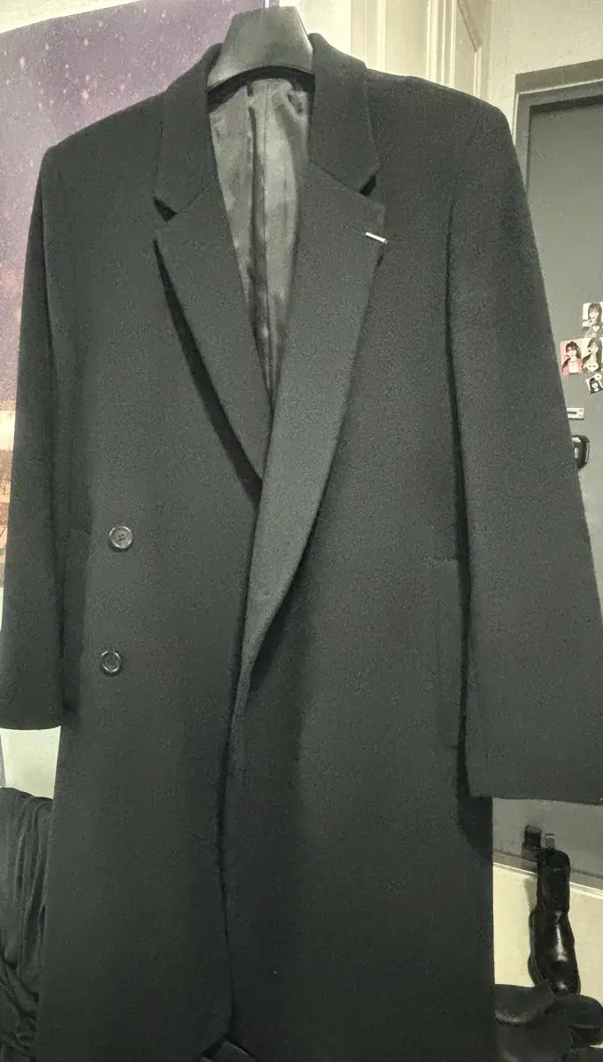 Song Giorgio Homme Long coat black