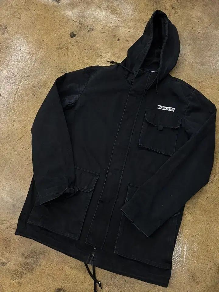 [authentic/110] adidas Field Jacket Black