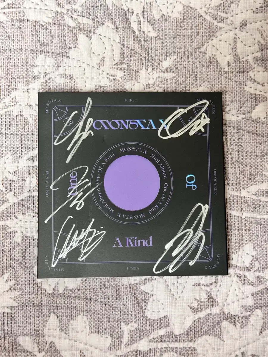 monsta x mini 9th album signed by monsta x non-sale