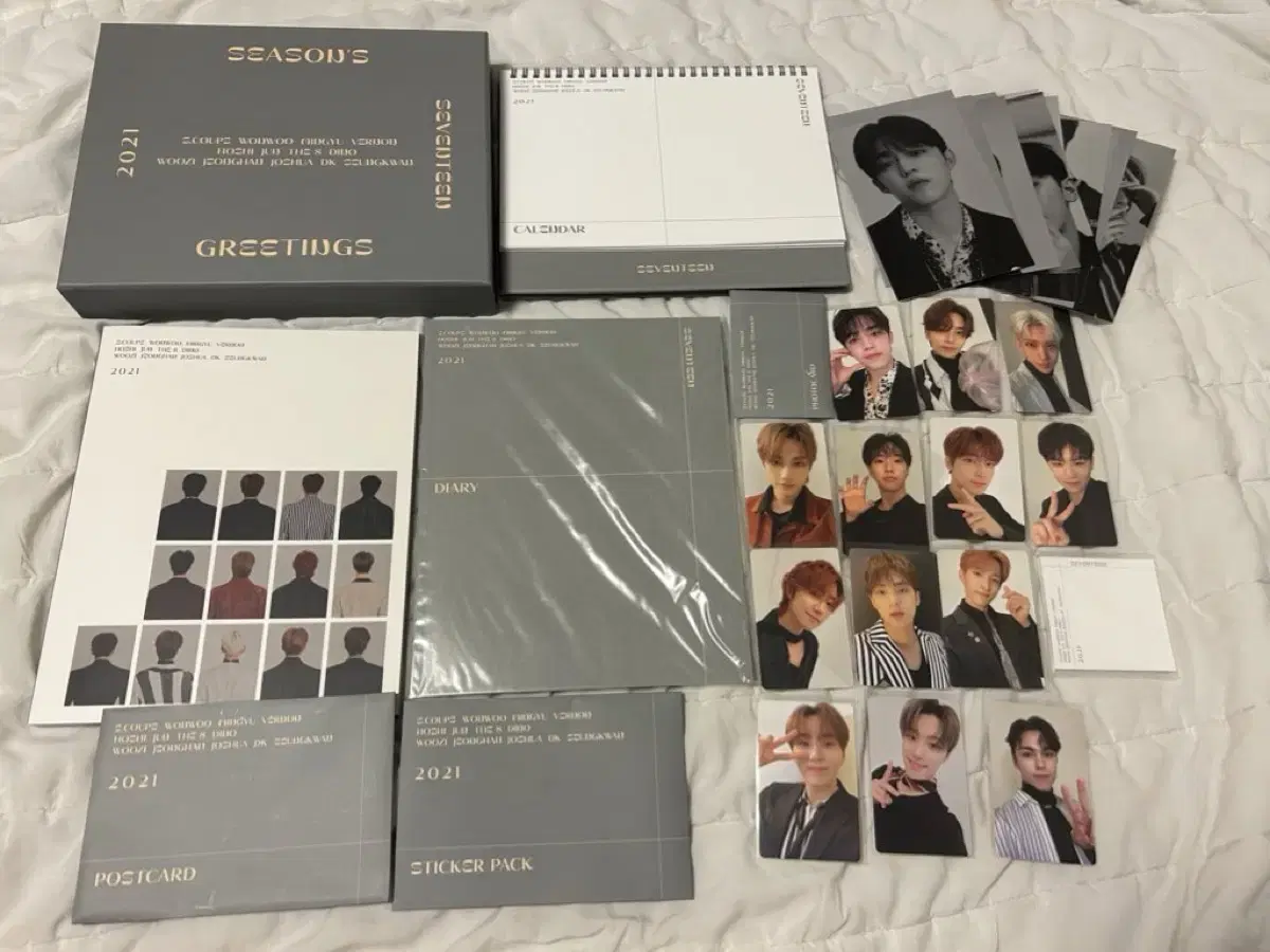 Seventeen 2021 season's greetings Seasons Greetings