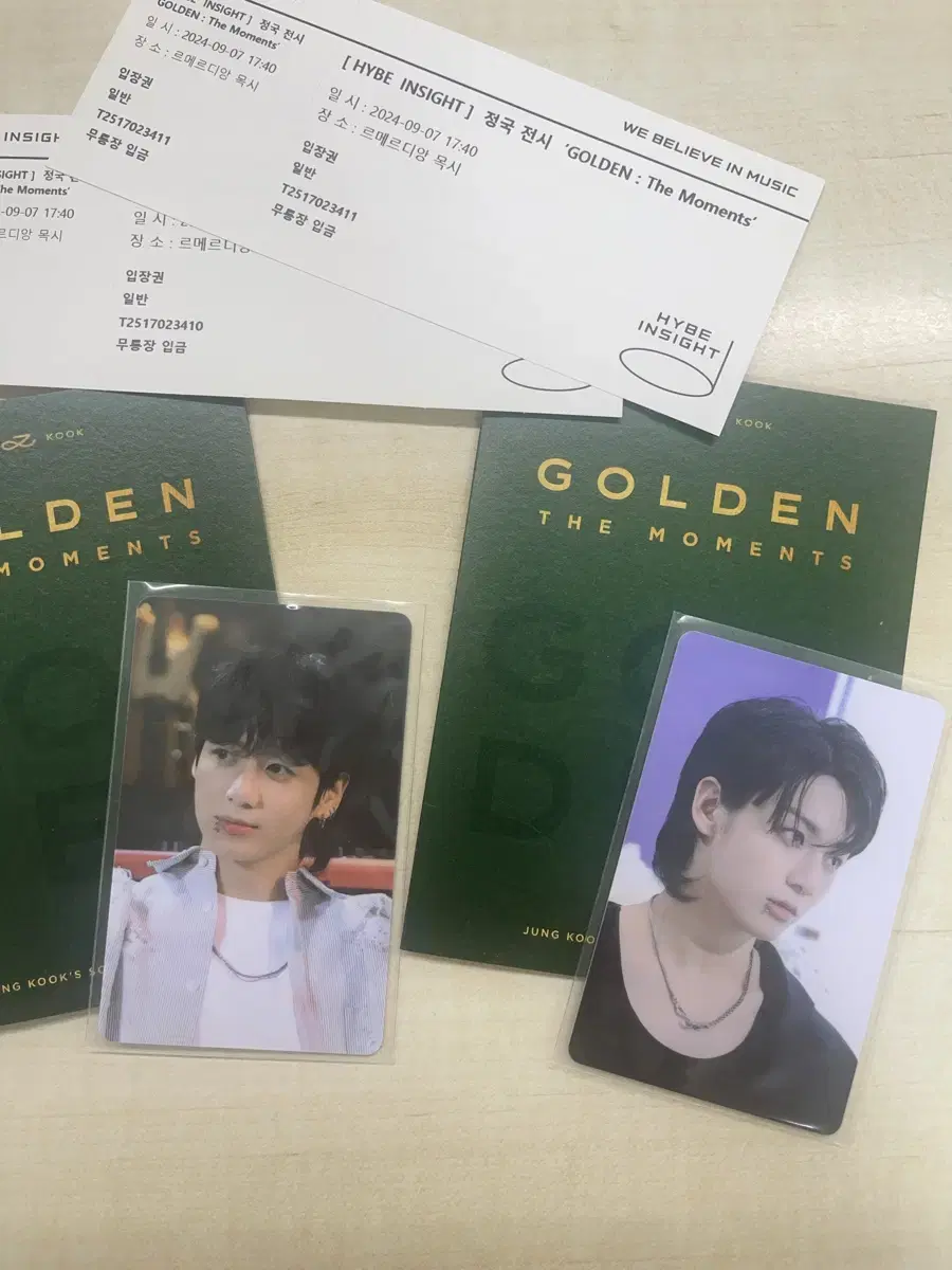 Jungkook Golden Exhibition Hard photocard wts sells