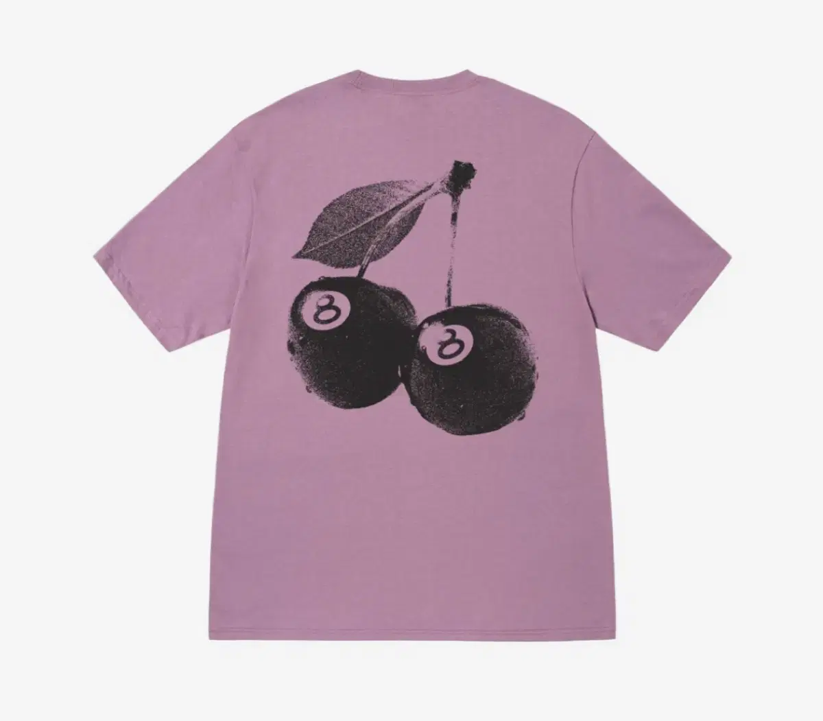 Stussy Cherry Short Sleeve Orchid 2XL