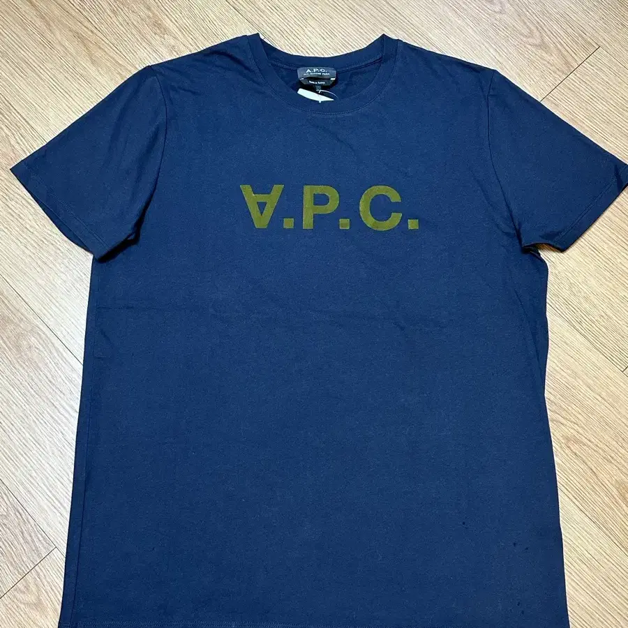 A.P.C.아페쎄 반팔 티셔츠 네이비 L APC