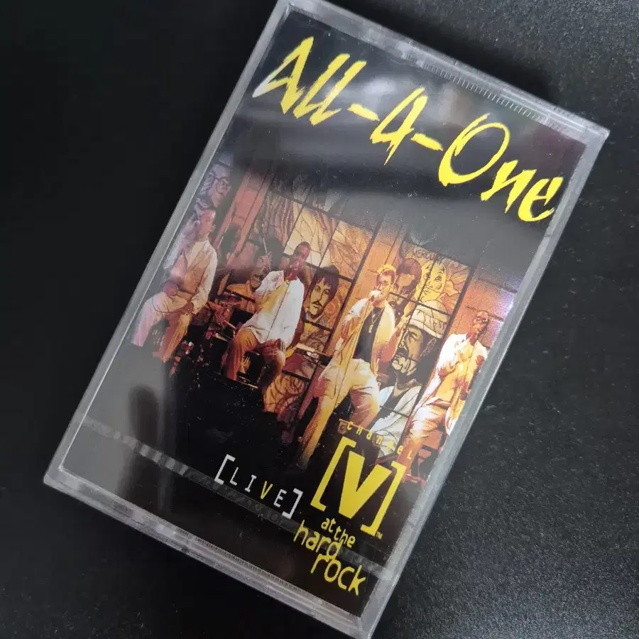 올포원 All 4 One Live 카세트 테이프 미개봉