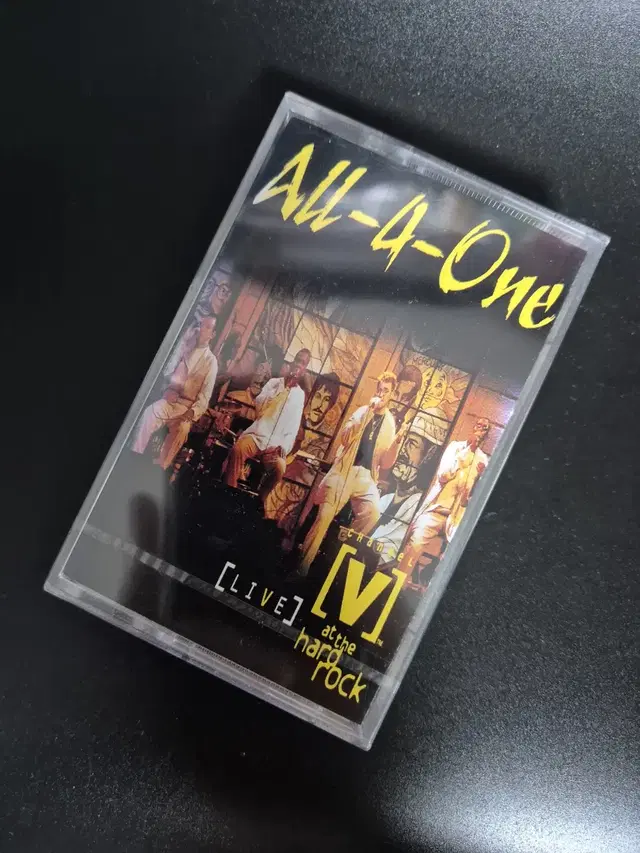 올포원 All 4 One Live 카세트 테이프 미개봉