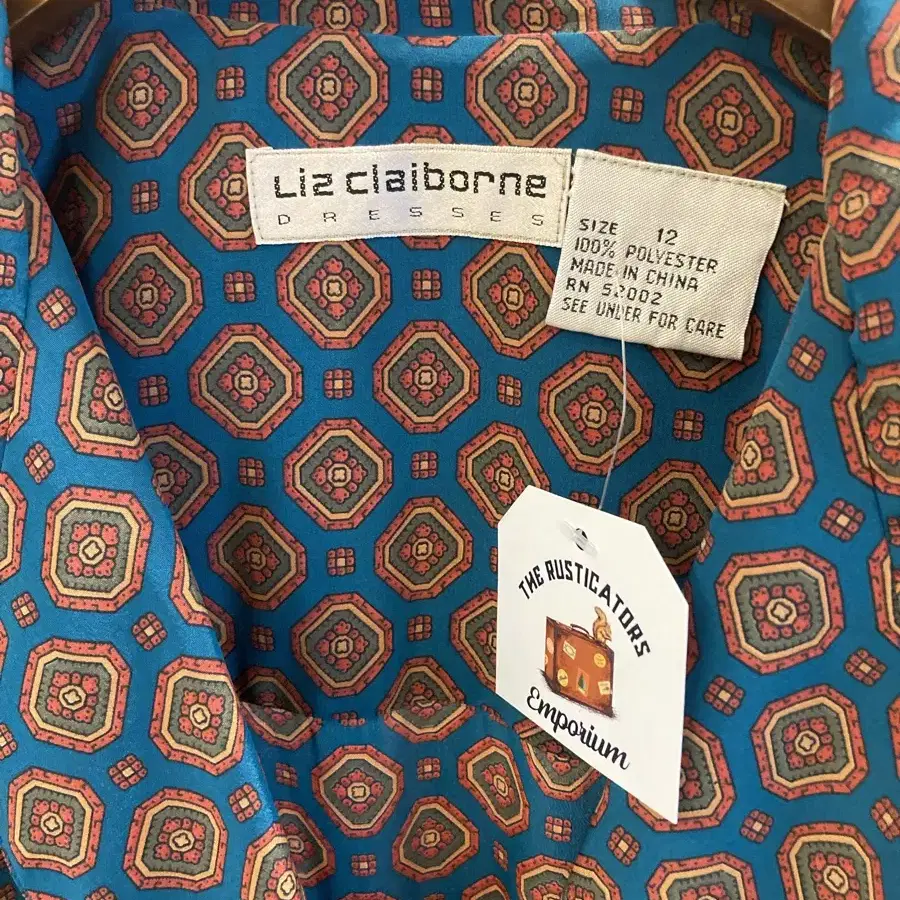 Liz Claiborne 긴팔 롱 드레스