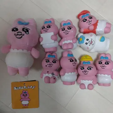 빤쮸토끼 묶음 판매 소프트 비닐 뽀뽀쨤