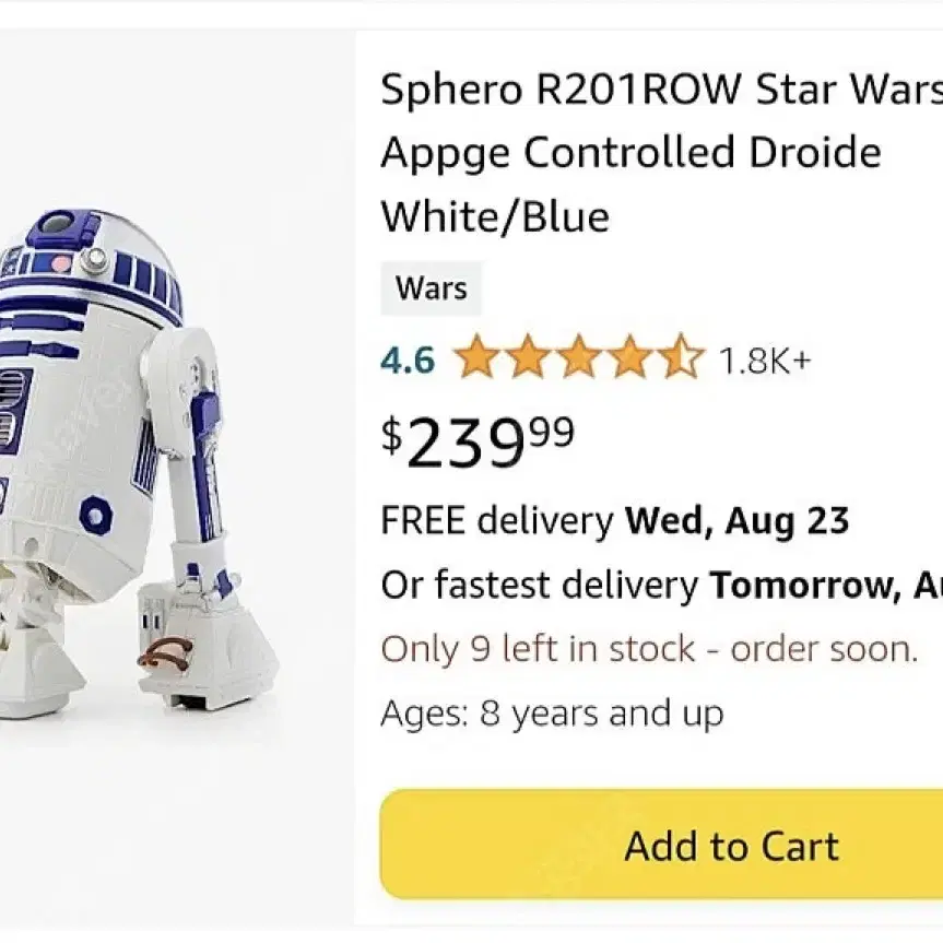 Sphero r2d2