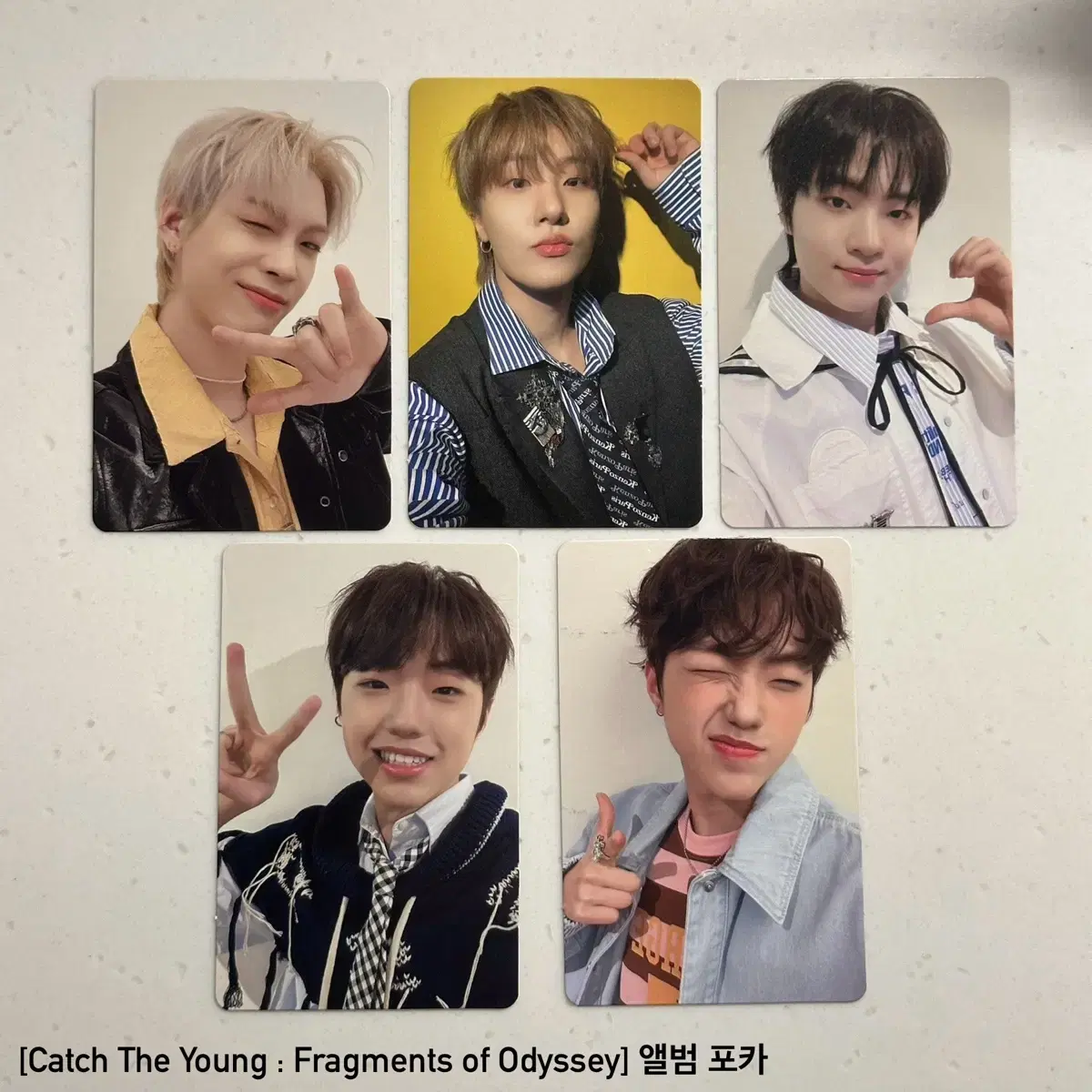 Catch the Young AlbumPoka Alpo unreleased photocard fansa photocard sign photocard wts!