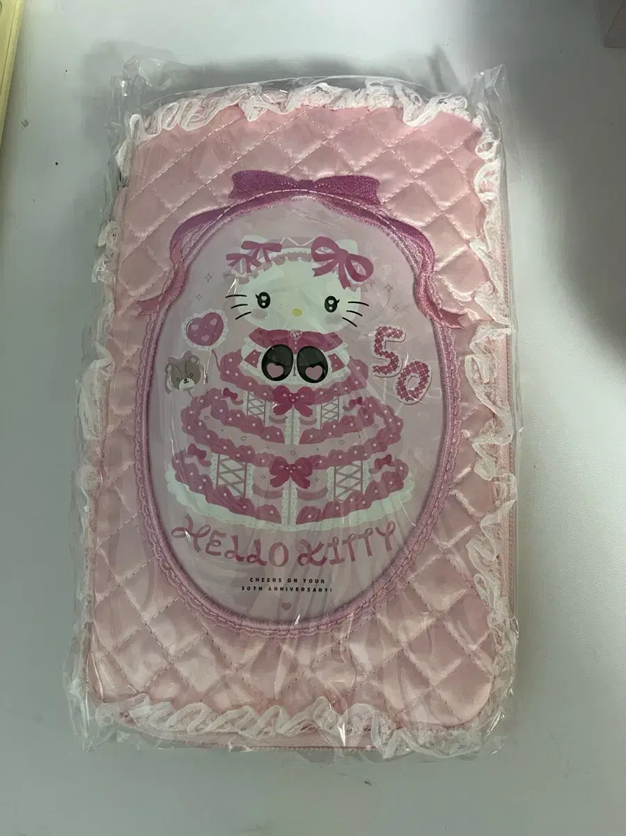 Hello Kitty Pink Quilted Pow