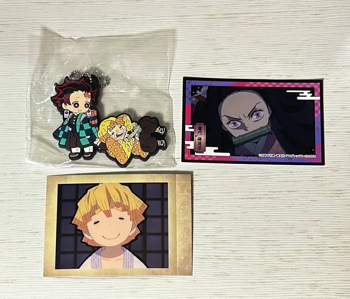 Demon Slayer Blade Demon Slayer Rubber Strap Rubber Strap keyring Pasha sticker Tanjiro Xen