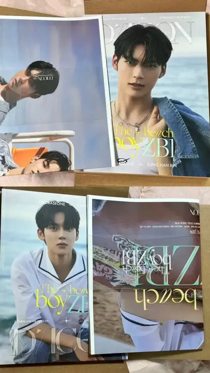 Dikon Magazine ZB1 sung hanbin han yujin WTS