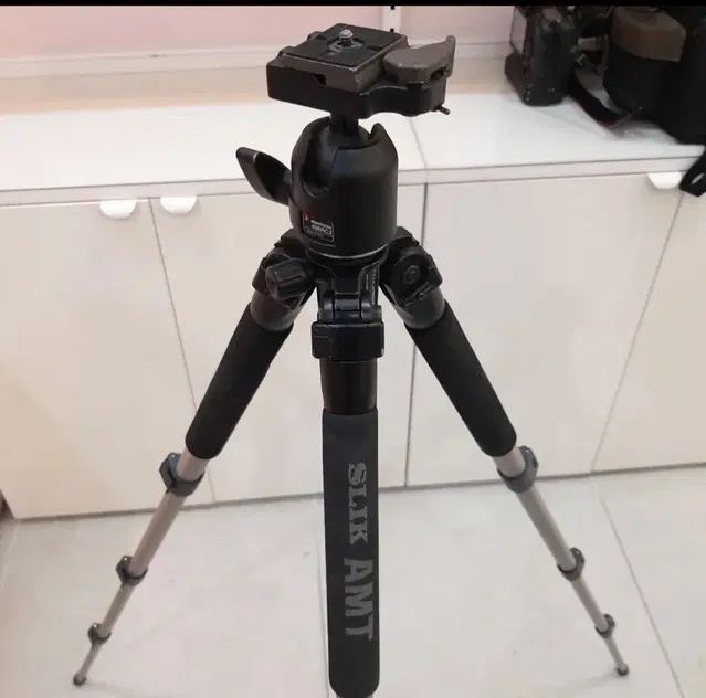 맨프로토 삼각대 헤드 + 슬릭 삼각대 (dslr 카메라 삼각대)