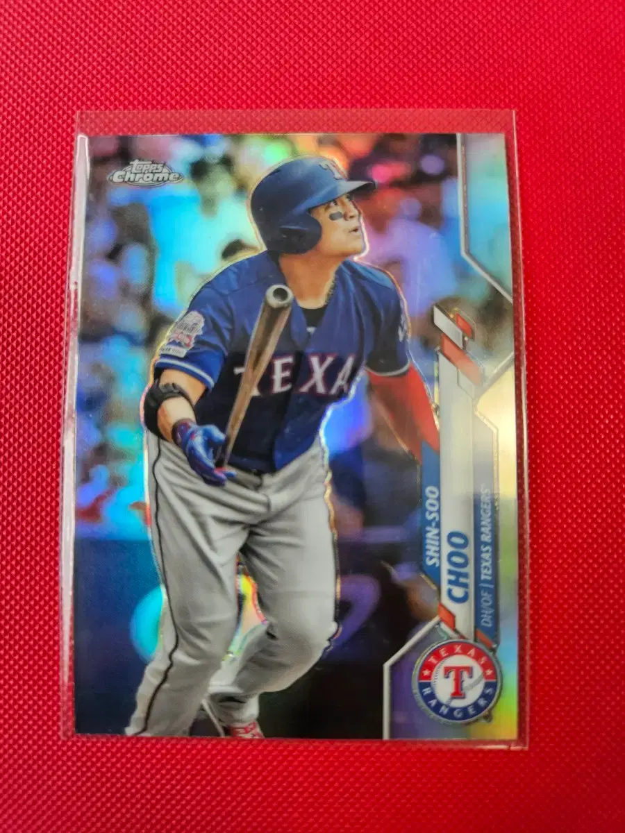 추신수 2020 Topps Chrome 리플렉터 카드