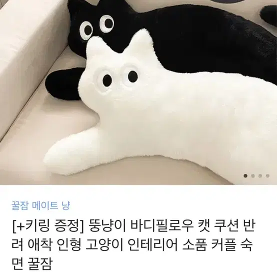 뚱냥이 바디필로우