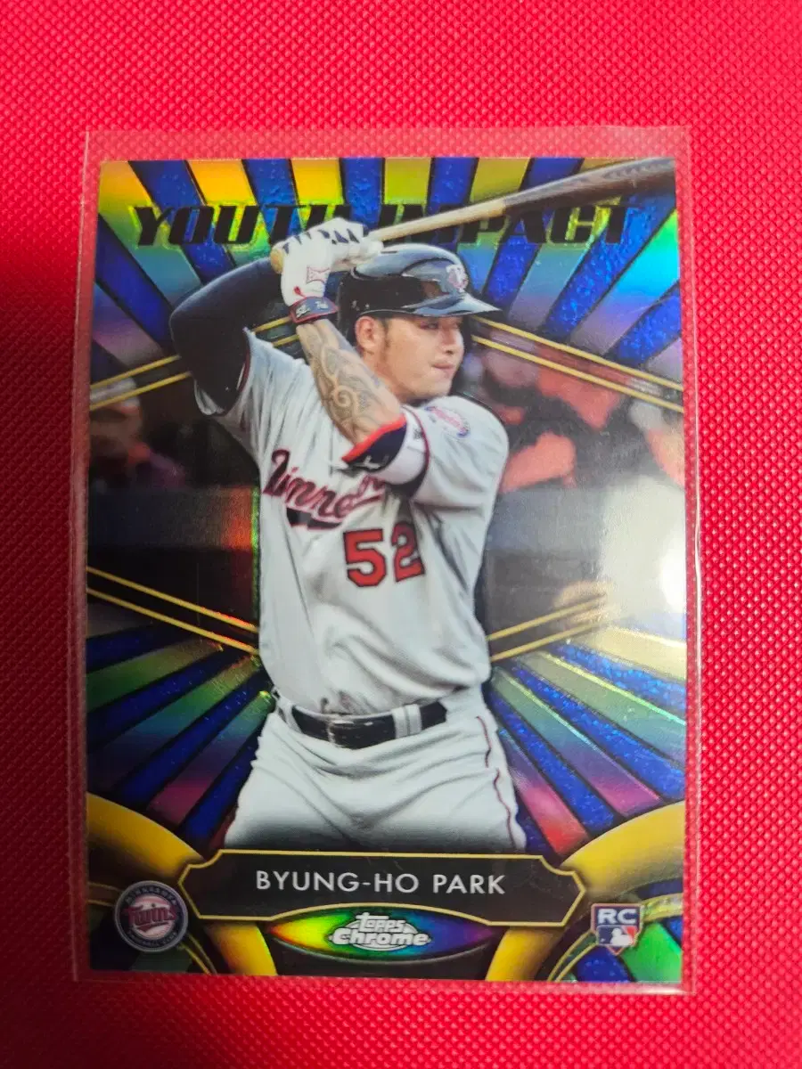 박병호 Topps Youth Impact 루키 카드