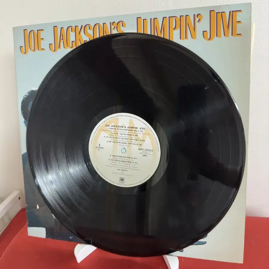 (재즈)Joe Jackson(4집) - Jumpin' Jive(LP)