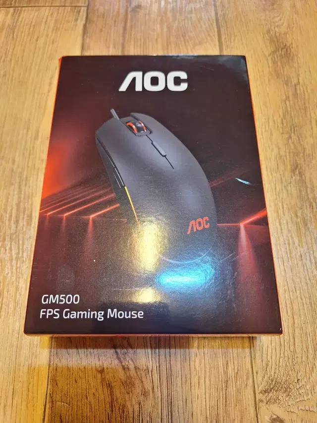 알파스캔 AOC GM500 게이밍 RGB 마우스