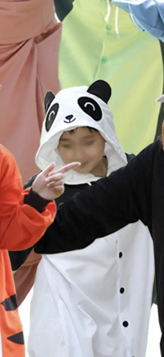 Black Panda Pajamas