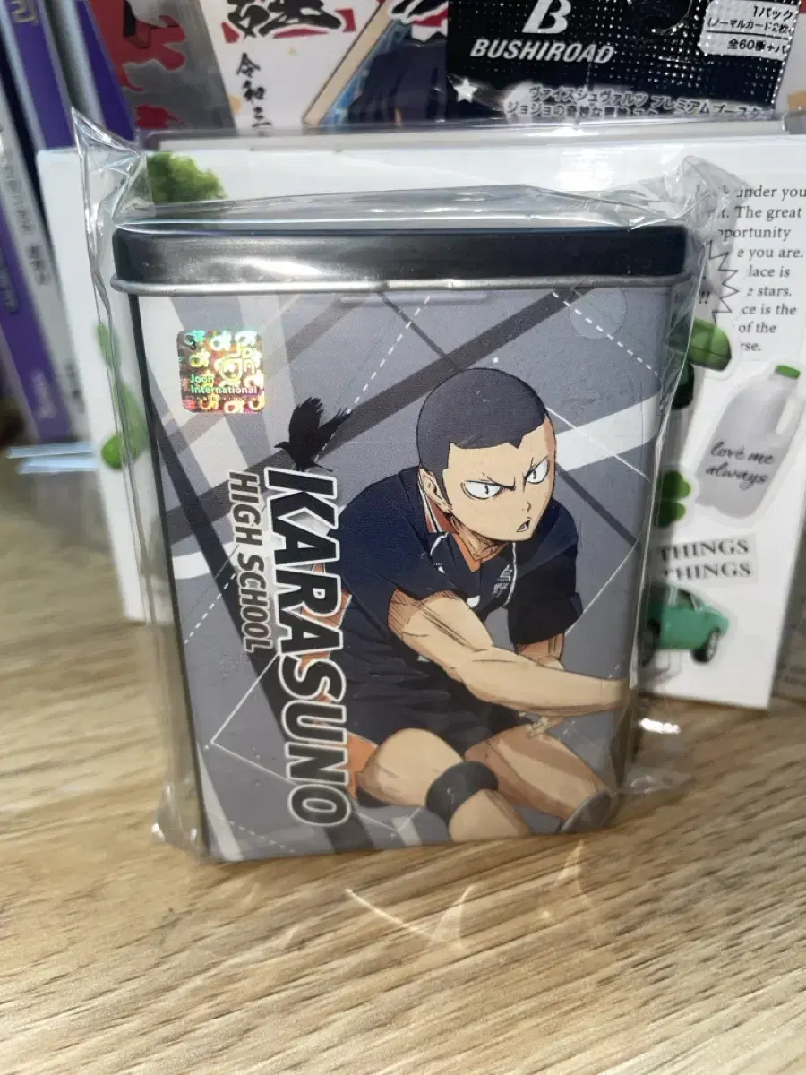 Haikyuu Karasuno Tanaka Ryunosuke Tin Case