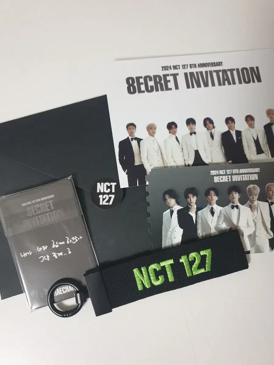 Price reduction!)nct 127 fanmeeting Entry photocard kit First cone wts